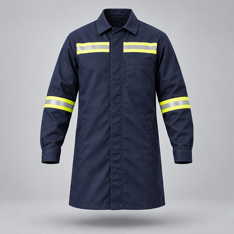 15 Cal Arc Dust Coat front, isolated