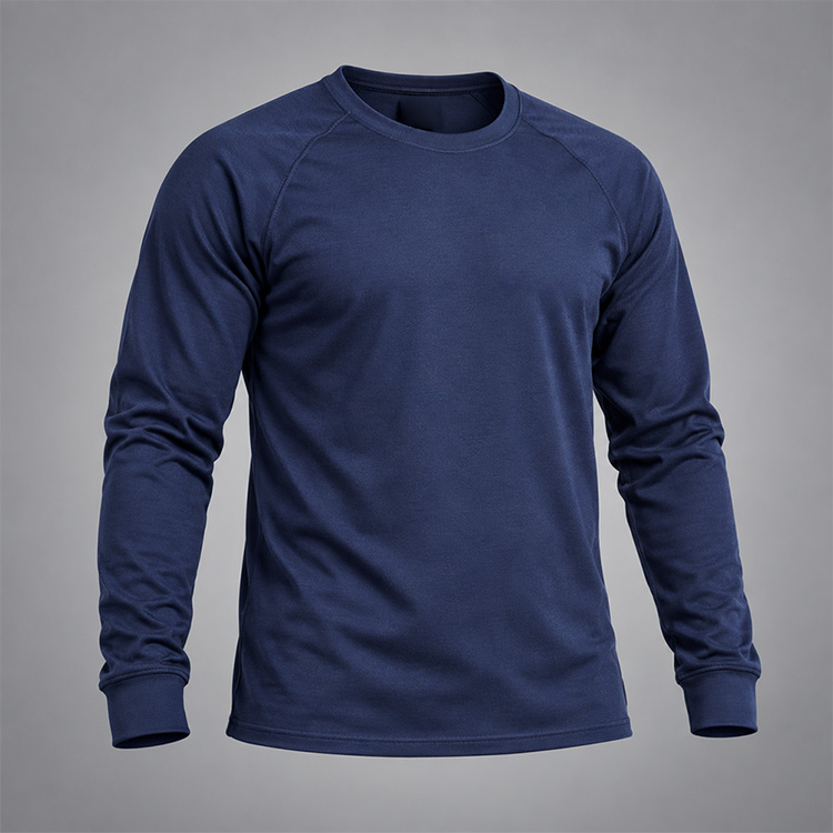 9.9 Cal Arc T-Shirt Undergarment (Long Sleeve) front, isolated