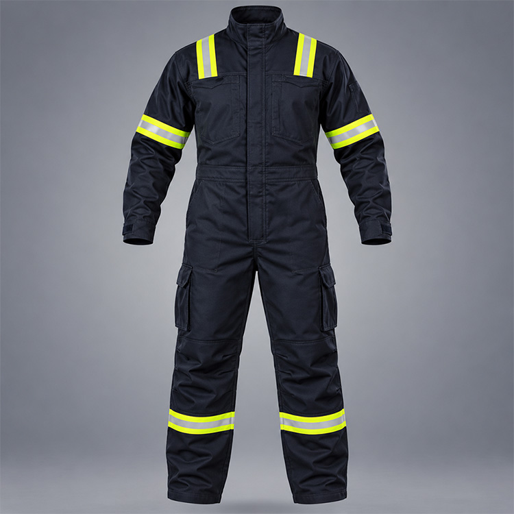 Arc Flash Coverall front, isolated