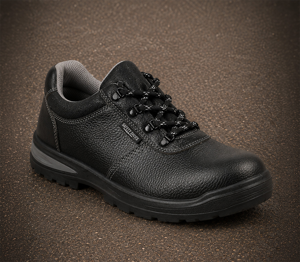 Super Men's Leather Safety Shoe
