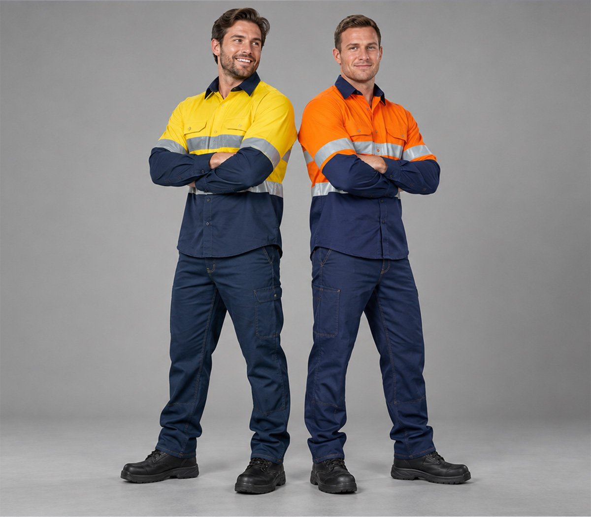 Hi-Viz 100% Cotton Vented Workshirt