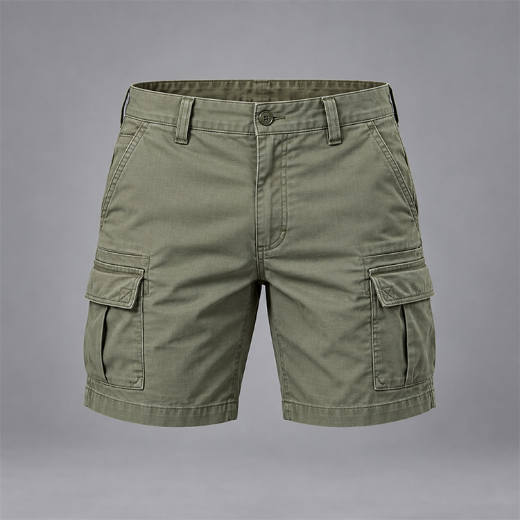 Bronco Shorts front, isolated