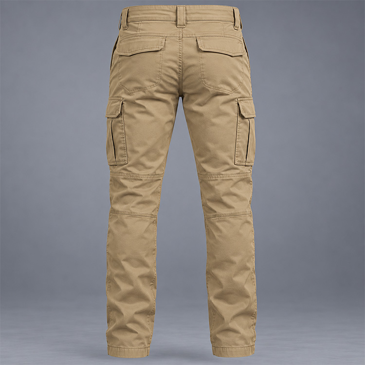Cargo Trousers back, isolated