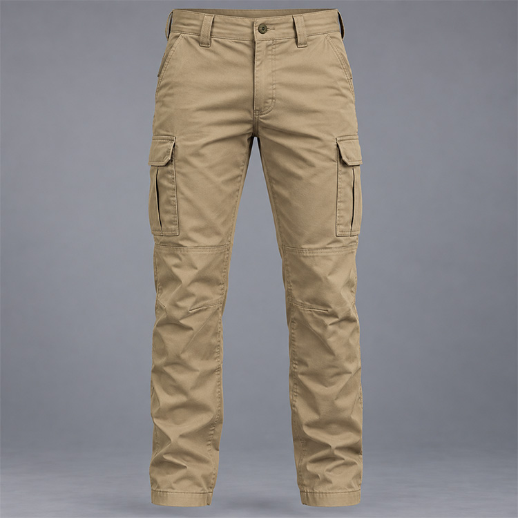 Cargo Trousers front, isolated