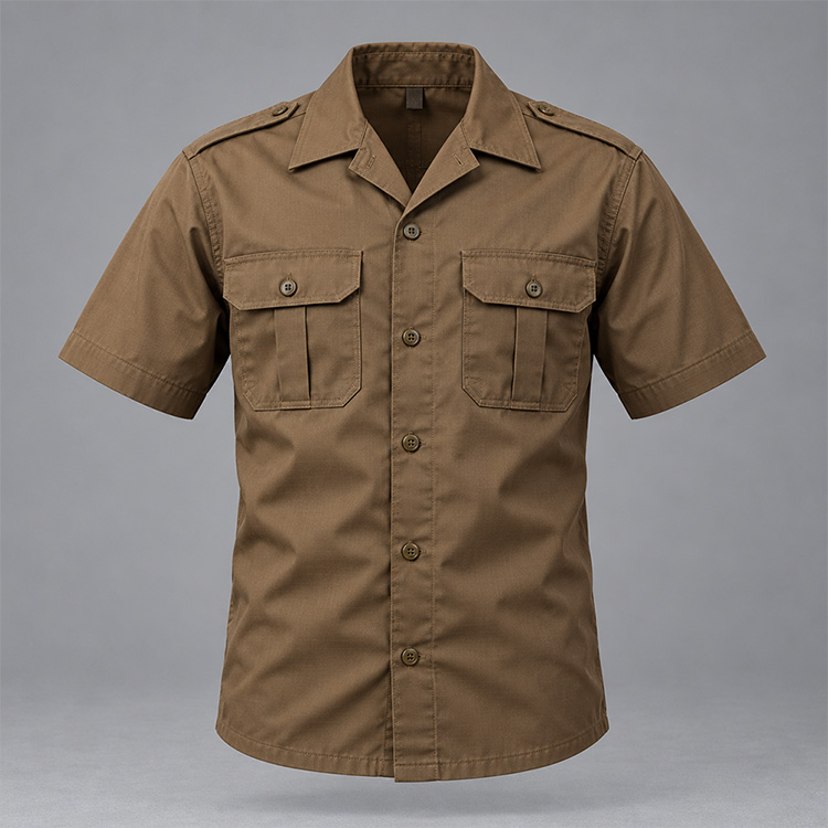 Combat Shirt & Trousers shirt, isolated