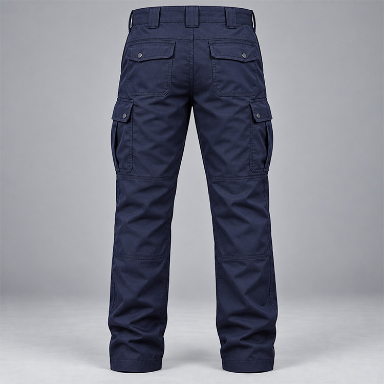 Security Combat Trousers back, isolated