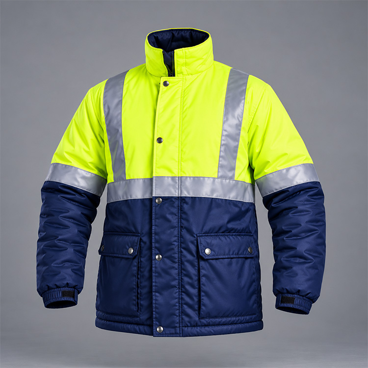 2 Tone Freezer Jacket front, isolated