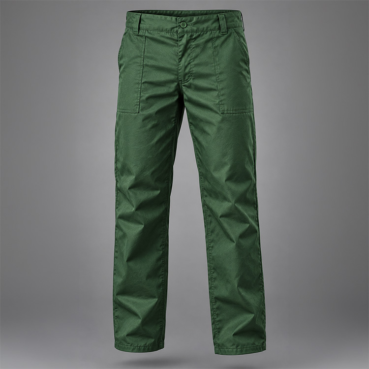 65/35 Premium Acid Resistant Jacket & Trousers trousers, isolated