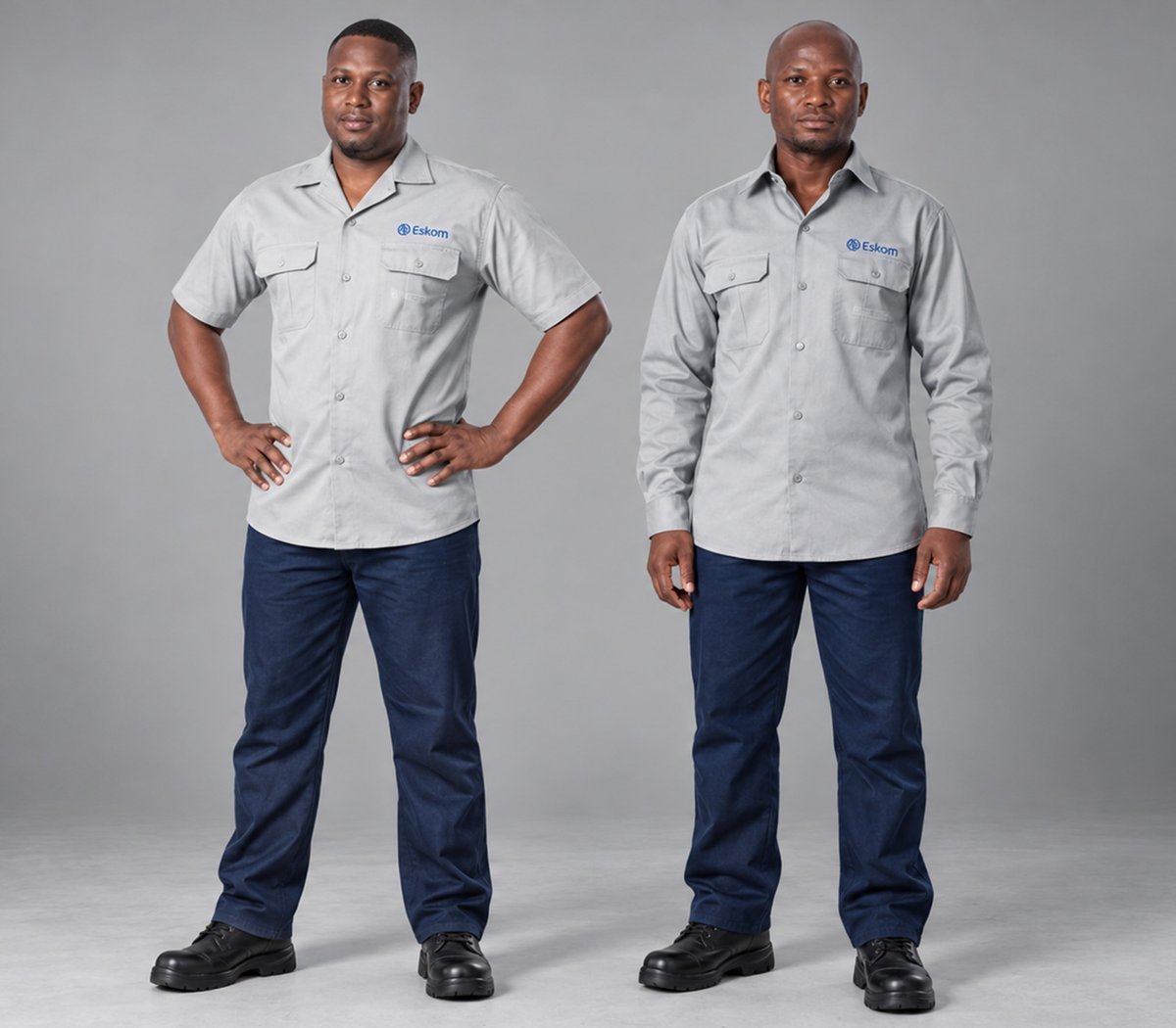 Mens Flame Long/Short Sleeve Shirt (Eskom)