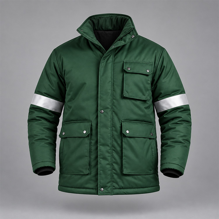 Thermal Winter Jacket, front view